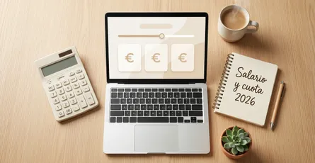 Calculadora empleada de hogar 2026: salario, cuota y coste