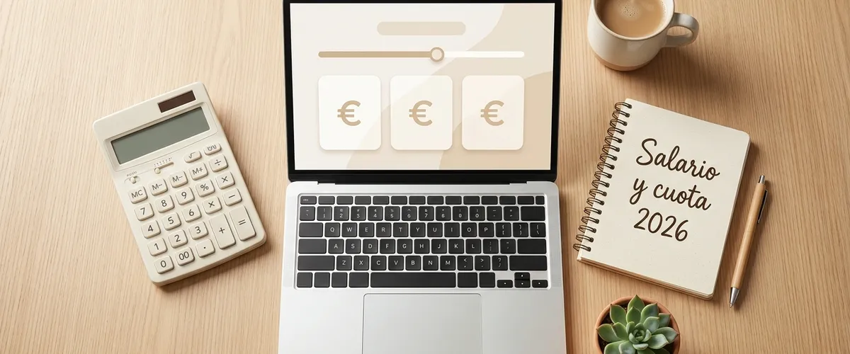 Calculadora empleada de hogar 2026: salario, cuota y coste