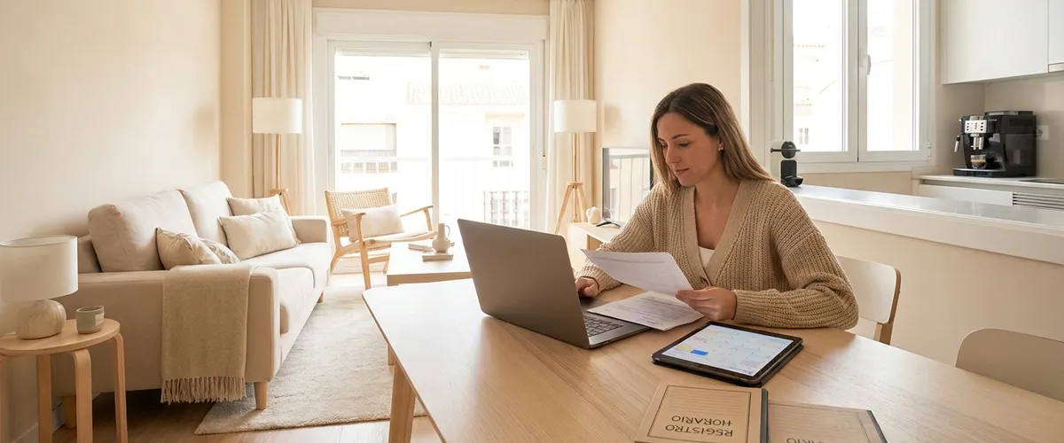 Registro horario de empleadas de hogar: guía para agencias
