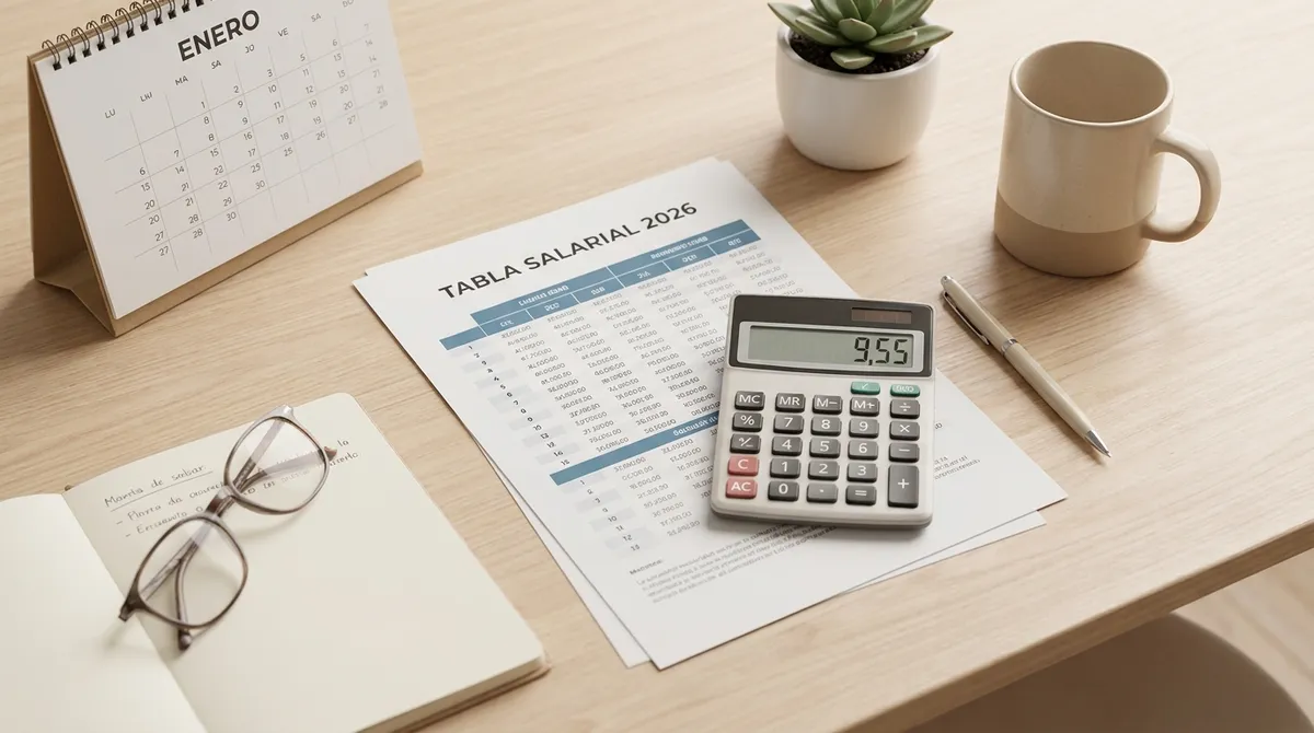 Tabla salarial de empleadas de hogar por horas 2026